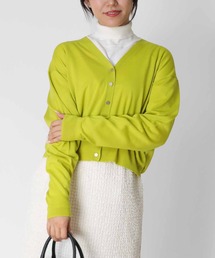 Jines | エクストラファインウールフォルムＶネックカーディガン(カーディガン/ボレロ)