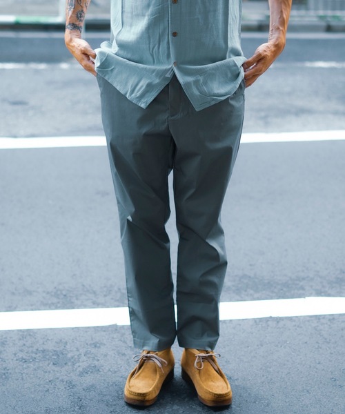 【セール】PANTS/ROIAL(ロイアル）ワイドテーパードシルエットチノパンツ（チノパンツ）｜roial（ロイアル） 5,192円
