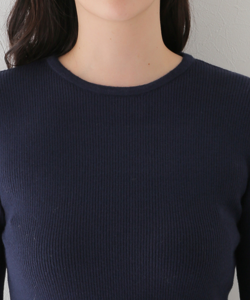 COMMRE（コムル）の「【COMMRE / コムル】ベルスリーブニットプルオーバー（ニット/セーター・レディース・ブラウン/ベージュ/ネイビー・FREE）」の17枚目の写真