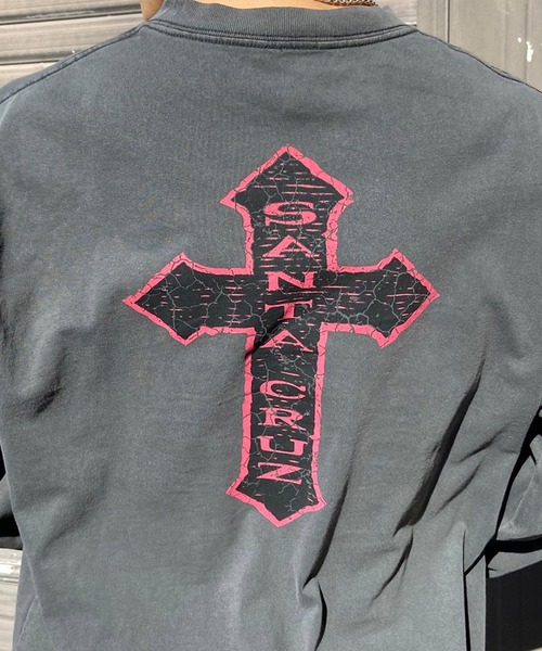 SANTA CRUZ（サンタクルーズ）の「【ムラサキスポーツ限定】SANTACRUZ/サンタクルーズ ロンTee オーバーサイズ フロントプリント ユニセックス 502241401（Tシャツ/カットソー・メンズ・ブラック/ブラック系その他/ブラック系その他4/ブラック系その他2/ブラック系その他3・M/L/XL）」の15枚目の写真