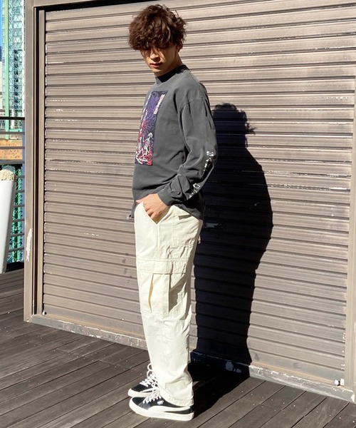 SANTA CRUZ（サンタクルーズ）の「【ムラサキスポーツ限定】SANTACRUZ/サンタクルーズ ロンTee オーバーサイズ フロントプリント ユニセックス 502241401（Tシャツ/カットソー・メンズ・ブラック/ブラック系その他/ブラック系その他4/ブラック系その他2/ブラック系その他3・M/L/XL）」の11枚目の写真