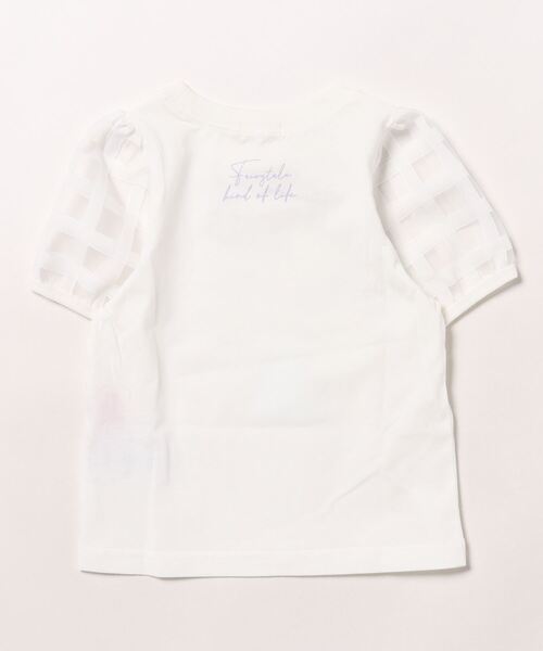 Lycee mine(リセマイン)の「【Disney Princess】【型崩れしないやわらかコットン】 Tシャツ(Tシャツ/カットソー・キッズ・オフホワイト/サックスブルー/ラベンダー・100cm/120cm/130cm/140cm/110cm)」の4枚目の写真