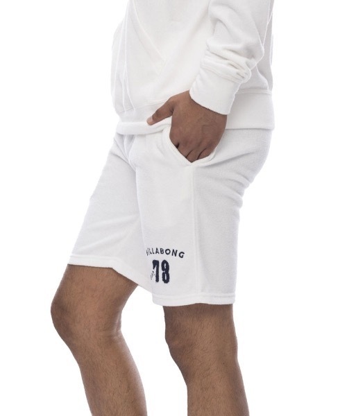 BILLABONG（ビラボン）の「BILLABONG メンズ セットアップPILE SHORTS 【2024年春夏モデル】/ビラボンセットアップ対応サガラ刺繍両面パイルショートパンツ（その他パンツ・メンズ・グレー/オフホワイト/ミント・MEDIUM/X-LARGE/LARGE）」の17枚目の写真