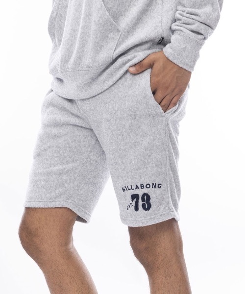 BILLABONG（ビラボン）の「BILLABONG メンズ セットアップPILE SHORTS 【2024年春夏モデル】/ビラボンセットアップ対応サガラ刺繍両面パイルショートパンツ（その他パンツ・メンズ・グレー/オフホワイト/ミント・MEDIUM/X-LARGE/LARGE）」の20枚目の写真