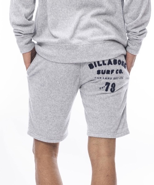 BILLABONG（ビラボン）の「BILLABONG メンズ セットアップPILE SHORTS 【2024年春夏モデル】/ビラボンセットアップ対応サガラ刺繍両面パイルショートパンツ（その他パンツ・メンズ・グレー/オフホワイト/ミント・MEDIUM/X-LARGE/LARGE）」の21枚目の写真