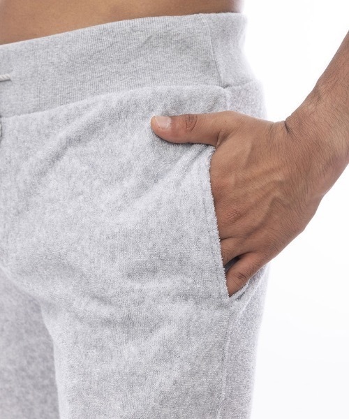 BILLABONG（ビラボン）の「BILLABONG メンズ セットアップPILE SHORTS 【2024年春夏モデル】/ビラボンセットアップ対応サガラ刺繍両面パイルショートパンツ（その他パンツ・メンズ・グレー/オフホワイト/ミント・MEDIUM/X-LARGE/LARGE）」の7枚目の写真