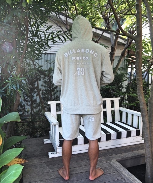 BILLABONG（ビラボン）の「BILLABONG メンズ セットアップPILE SHORTS 【2024年春夏モデル】/ビラボンセットアップ対応サガラ刺繍両面パイルショートパンツ（その他パンツ・メンズ・グレー/オフホワイト/ミント・MEDIUM/X-LARGE/LARGE）」の14枚目の写真