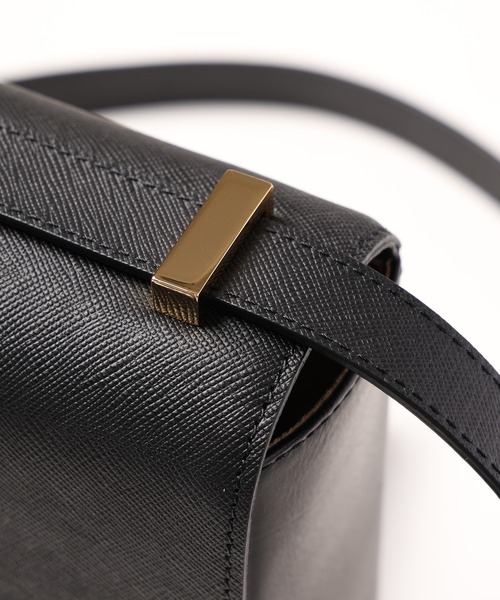 セール】Leather Looped Strap Mini Shoulder Bag / BG-043 