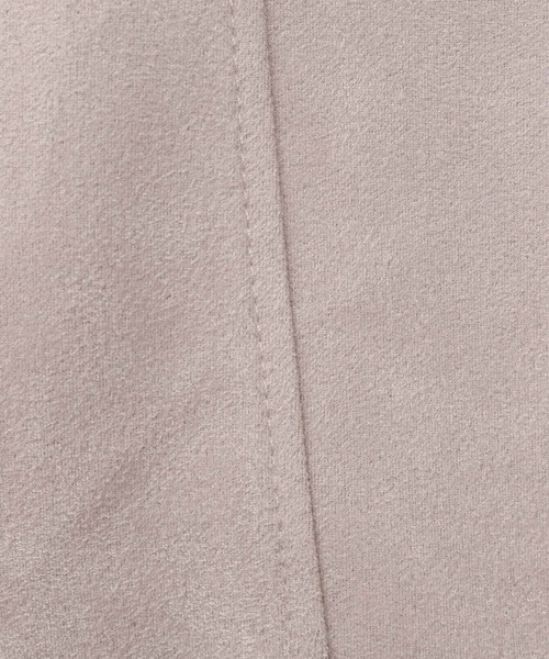 31 Sons de mode（トランテアン　ソン　ドゥ　モード）の「ノーカラーライダースジャケット（ライダースジャケット・レディース・グレー/ブラック・38/36）」の11枚目の写真