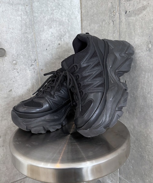 プラットチャンキースニーカー【3サイズ展開・軽量】（スニーカー