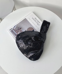 AS KNOW AS plus | キラキラ スパンコールバッグ(ハンドバッグ)