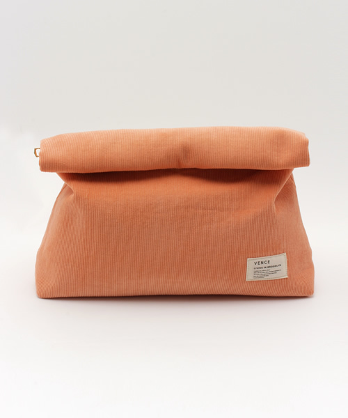 VENCEEXCHANGE（ヴァンスエクスチェンジ）の「コーデュロイクラッチバック（クラッチバッグ・レディース・ホワイト/その他21/ブルー/ネイビー・FREE）」の4枚目の写真