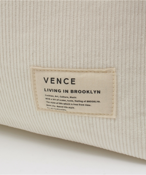 VENCEEXCHANGE（ヴァンスエクスチェンジ）の「コーデュロイクラッチバック（クラッチバッグ・レディース・ホワイト/その他21/ブルー/ネイビー・FREE）」の7枚目の写真