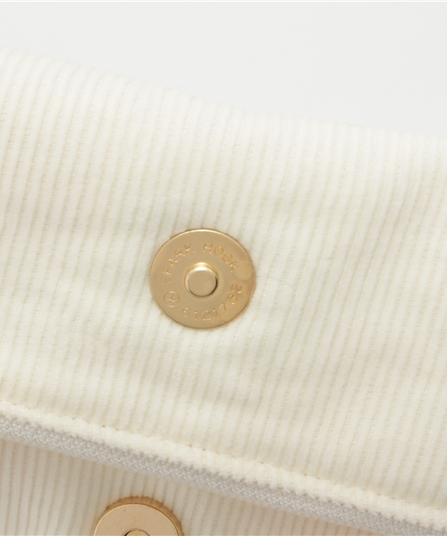 VENCEEXCHANGE（ヴァンスエクスチェンジ）の「コーデュロイクラッチバック（クラッチバッグ・レディース・ホワイト/その他21/ブルー/ネイビー・FREE）」の8枚目の写真