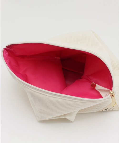 VENCEEXCHANGE（ヴァンスエクスチェンジ）の「コーデュロイクラッチバック（クラッチバッグ・レディース・ホワイト/その他21/ブルー/ネイビー・FREE）」の10枚目の写真