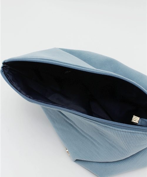 VENCEEXCHANGE（ヴァンスエクスチェンジ）の「コーデュロイクラッチバック（クラッチバッグ・レディース・ホワイト/その他21/ブルー/ネイビー・FREE）」の12枚目の写真