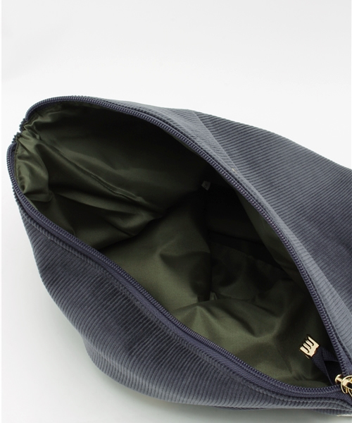 VENCEEXCHANGE（ヴァンスエクスチェンジ）の「コーデュロイクラッチバック（クラッチバッグ・レディース・ホワイト/その他21/ブルー/ネイビー・FREE）」の13枚目の写真