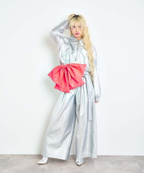 Bibiy. ODETTE BOA PLEATED SKIRT