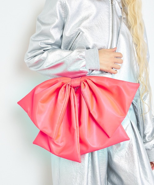 ANNA SUI NYC（アナ スイ エヌ ワイ シー）の「ANNA SUI NYC BIGリボンショルダー（ショルダーバッグ・レディース・ブラック/ピンク・FREE）」の19枚目の写真