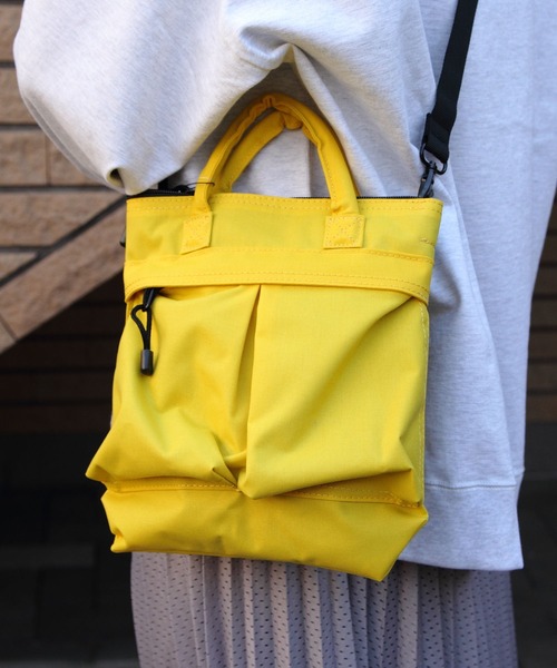 SML（エスエムエル）の「SML/エスエムエル　ヘルメットバッグ　HELMET BAG SS（ショルダーバッグ・メンズ・ネイビー/カーキ/ブラック/イエロー/パープル・FREE）」の14枚目の写真