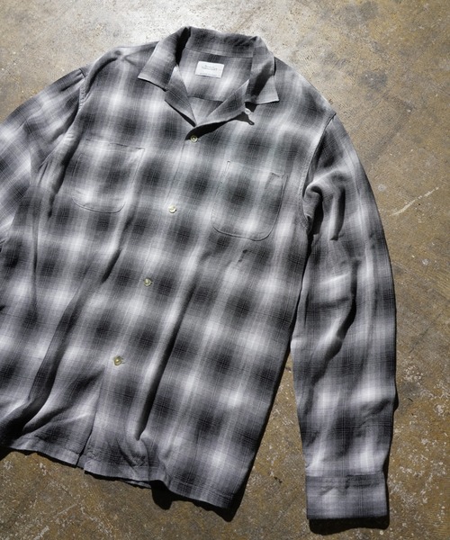 TOWNCRAFT タウンクラフト 60s 復刻 TOWNCRAFT / タウンクラフト】60S LOOP COLLAR SHIRTS