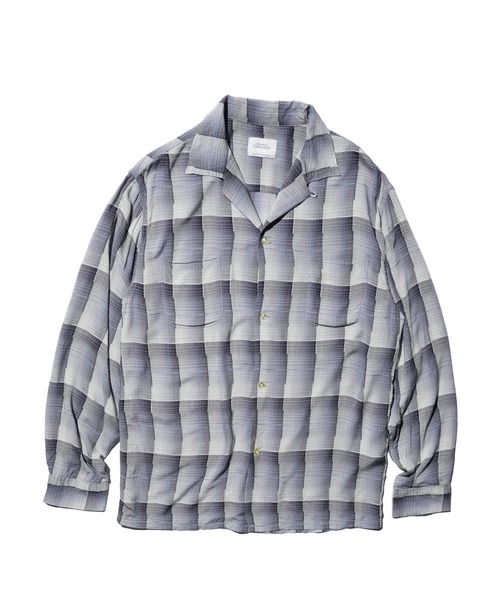 TOWNCRAFT / タウンクラフト 60S OMBRE LOOP COLLAR SHIRT オンブレ
