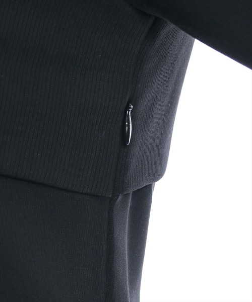 clear（クリア）の「≪再入荷≫オーガンジードッキングオフショルロングワンピース[大人 フェミニン]（ワンピース・レディース・ブラック/ホワイト×ブラック・F）」の9枚目の写真