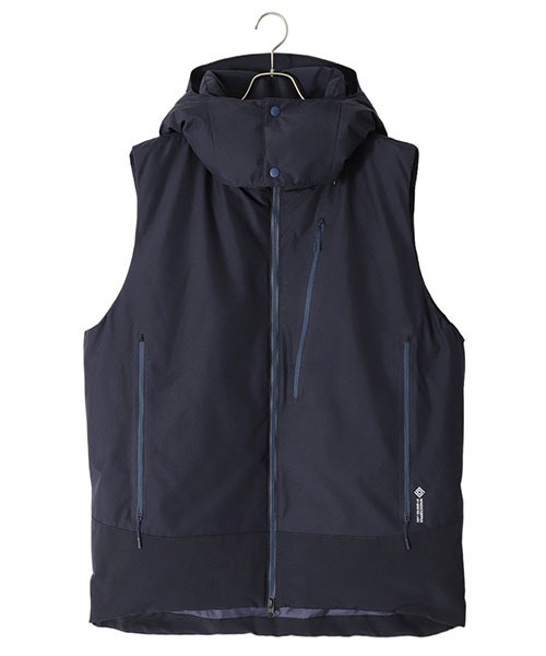 DAIWA LIFESTYLE（ダイワライフスタイル）の「DAIWA LIFESTYLE / ダイワライフスタイル：EXPEDITION DOWN VEST GORE-TEX：DV-093-1023WEX[STD]（ダウンベスト・メンズ・ネイビー・L/M）」の5枚目の写真