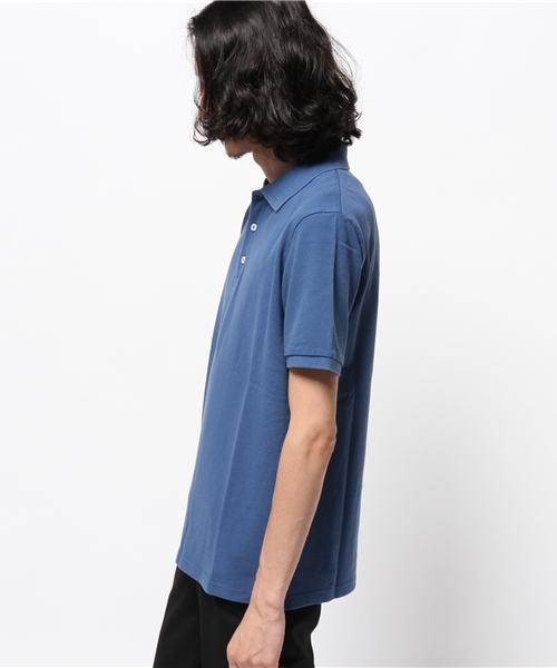 SHIPS JET BLUE（シップスジェットブルー）の「SHIPS JET BLUE(シップス ジェットブルー): インディゴ/ポロシャツ（ポロシャツ・メンズ・ブルー/ネイビー・SMALL/LARGE/MEDIUM）」の4枚目の写真