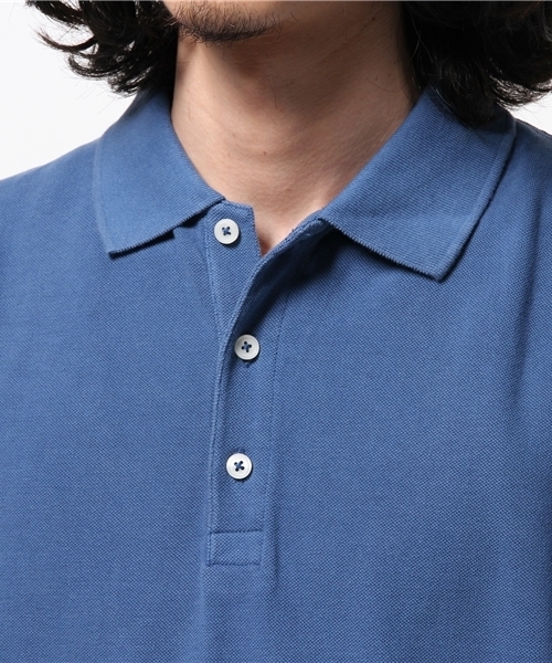SHIPS JET BLUE（シップスジェットブルー）の「SHIPS JET BLUE(シップス ジェットブルー): インディゴ/ポロシャツ（ポロシャツ・メンズ・ブルー/ネイビー・SMALL/LARGE/MEDIUM）」の6枚目の写真