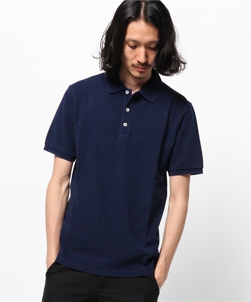 SHIPS JET BLUE（シップスジェットブルー）の「SHIPS JET BLUE(シップス ジェットブルー): インディゴ/ポロシャツ（ポロシャツ・メンズ・ブルー/ネイビー・SMALL/LARGE/MEDIUM）」の10枚目の写真