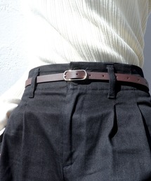 florist | オーバルフレーム細めレザーウエストベルト(ベルト)