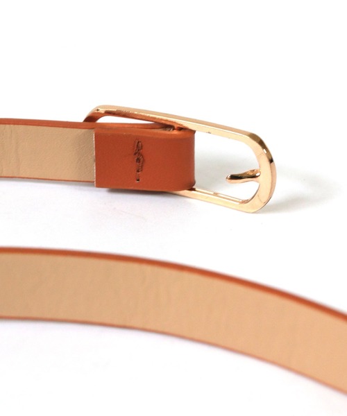 florist(フローリスト)の「オーバルフレーム細めレザーウエストベルト(ベルト・レディース・オフホワイト/ブラック/ベージュ/ラベンダー/オレンジ/モカ/ホワイト/ピンク/キャメル/レッド・ONESIZE)」の20枚目の写真