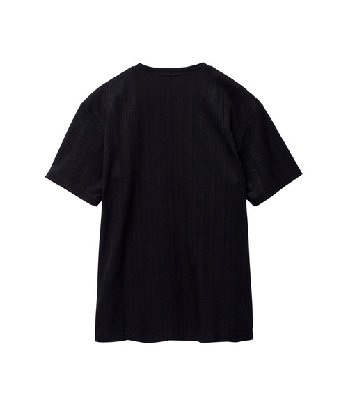 TORNADO MART（トルネードマート）の「TORNADO MART∴ランダム針抜きABSテレコ半袖カットソー（Tシャツ/カットソー・メンズ・ホワイト/ブラック・M/L）」の14枚目の写真