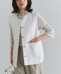 Pierrot | 2wayボウタイツイードジレ(ベスト)