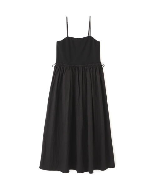 FREE'S MART（フリーズマート）の「◆異素材ドッキングキャミワンピース（ワンピース・レディース・ブラック/グレー/ベージュ・SMALL/MEDIUM）」の13枚目の写真