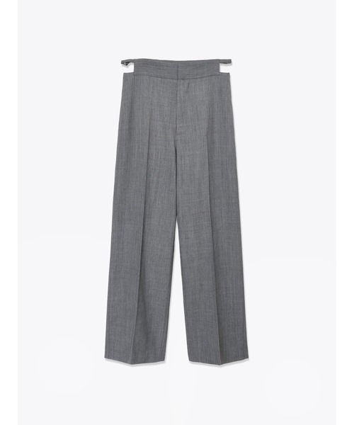 ENCIRCLE(エンサークル)の「【ENCIRCLE/エンサークル】Accent pants/アクセントパンツ(スラックス・レディース・チャコールグレー/ブラック・2/1)」の12枚目の写真