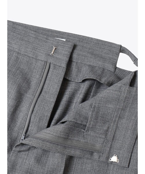 ENCIRCLE(エンサークル)の「【ENCIRCLE/エンサークル】Accent pants/アクセントパンツ(スラックス・レディース・チャコールグレー/ブラック・2/1)」の7枚目の写真