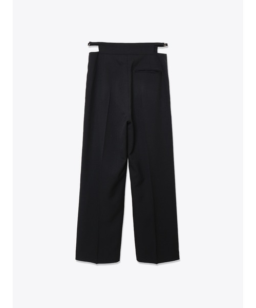 ENCIRCLE(エンサークル)の「【ENCIRCLE/エンサークル】Accent pants/アクセントパンツ(スラックス・レディース・チャコールグレー/ブラック・2/1)」の9枚目の写真
