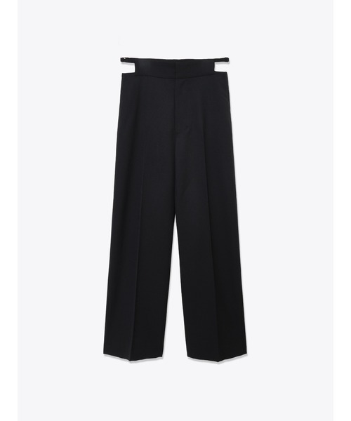ENCIRCLE(エンサークル)の「【ENCIRCLE/エンサークル】Accent pants/アクセントパンツ(スラックス・レディース・チャコールグレー/ブラック・2/1)」の16枚目の写真