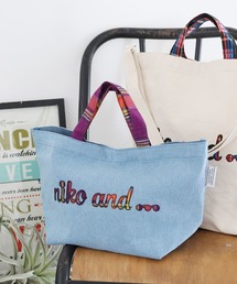 niko and... | オリジナルニコロゴパッチワークハンドバッグ(トートバッグ)