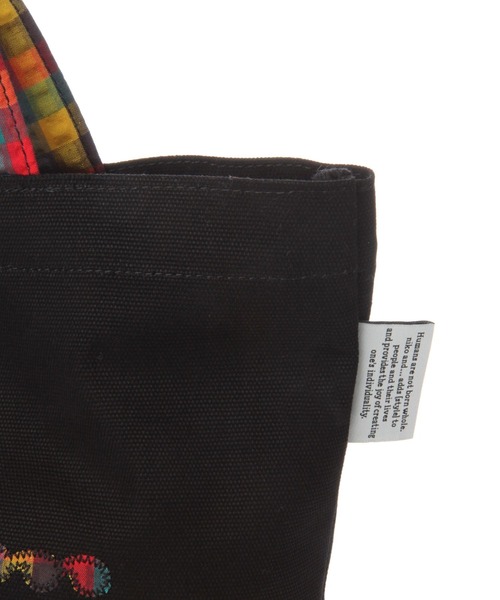 niko and...（ニコアンド）の「オリジナルニコロゴパッチワークハンドバッグ（トートバッグ・レディース・オフホワイト/ブルー/ブラック・0）」の14枚目の写真