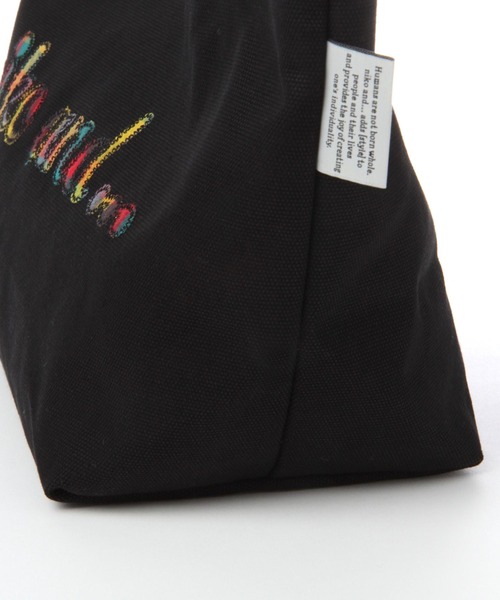 niko and...（ニコアンド）の「オリジナルニコロゴパッチワークハンドバッグ（トートバッグ・レディース・オフホワイト/ブルー/ブラック・0）」の15枚目の写真