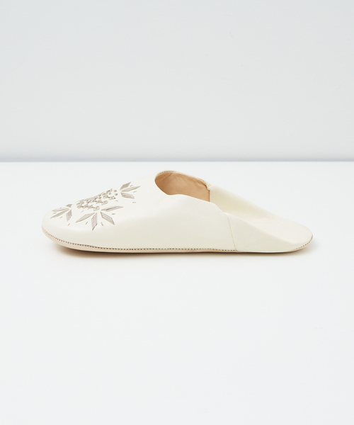 【MEN’S】刺繍バブーシュ ホリー（ルームシューズ/スリッパ）｜collex（コレックス） pattayablatt.com