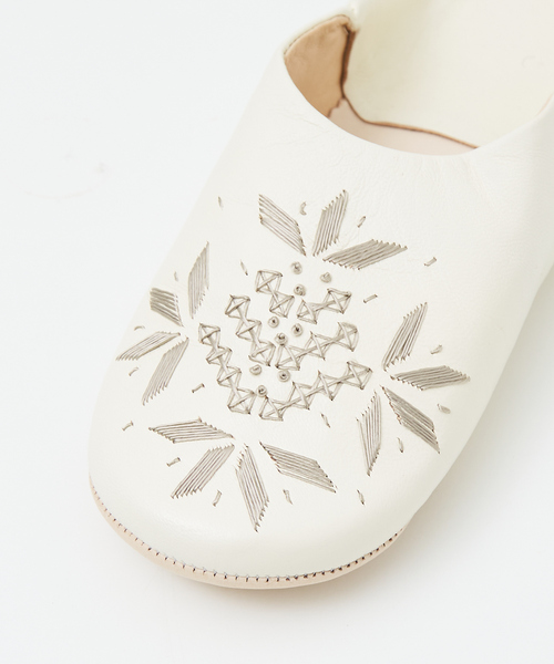【MEN’S】刺繍バブーシュ ホリー（ルームシューズ/スリッパ）｜collex（コレックス） pattayablatt.com