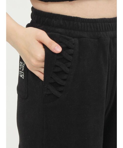 GYDA（ジェイダ）の「【SETUP着用可】Square gydaパイルパンツ（その他パンツ・レディース・オフホワイト/ブラック・FREE）」の17枚目の写真