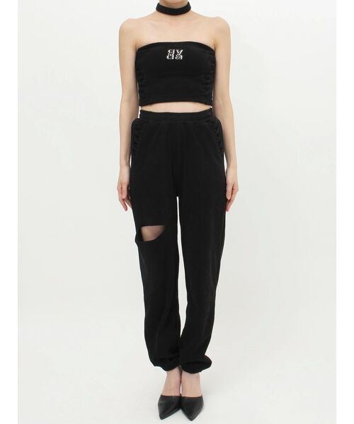 GYDA（ジェイダ）の「【SETUP着用可】Square gydaパイルパンツ（その他パンツ・レディース・オフホワイト/ブラック・FREE）」の20枚目の写真