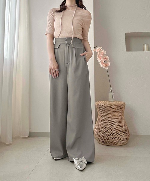 apres jour clair（アプレジュールクレア）の「【apres jour clair】2wayリボンフラットシューズ【ZOZOTOWN限定アイテム】（パンプス・レディース・ブラック/シルバー・SMALL/X-LARGE/MEDIUM/LARGE）」の16枚目の写真