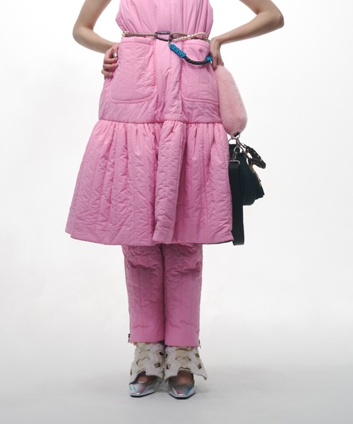 NON TOKYO/ノントーキョー/3WAYキルティングスカートパンツ