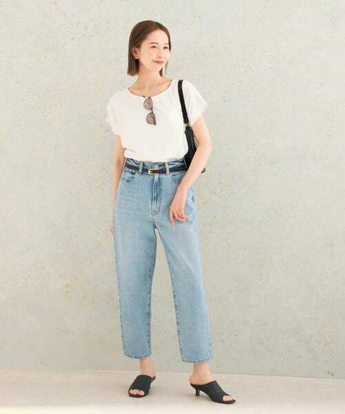 URBAN RESEARCH ROSSO WOMEN(アーバンリサーチ ロッソ)の「ドライドルマンプルオーバー(Tシャツ/カットソー・レディース・オフホワイト/グリーン系その他/ピンク・FREE)」の11枚目の写真